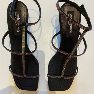 Multi Color Swarovski Strappy Heal